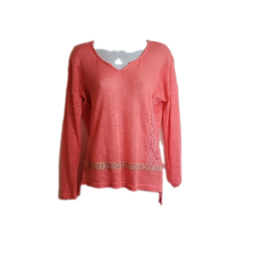 5/$25 Day Trip Corral knit Small Shirt box 38